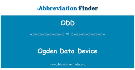 significado de odd|ODD definición y significado .
